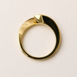 Anello Solitario con Diamante taglio Princess