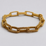 Bracciale a semi rigido maglia