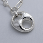 Sterling silver necklace with mariner-knot pendant — Preziose Follie Trieste