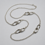 Sautoir with Irregular Links