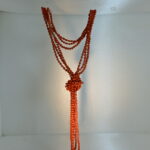 Collana lunga di Corallo