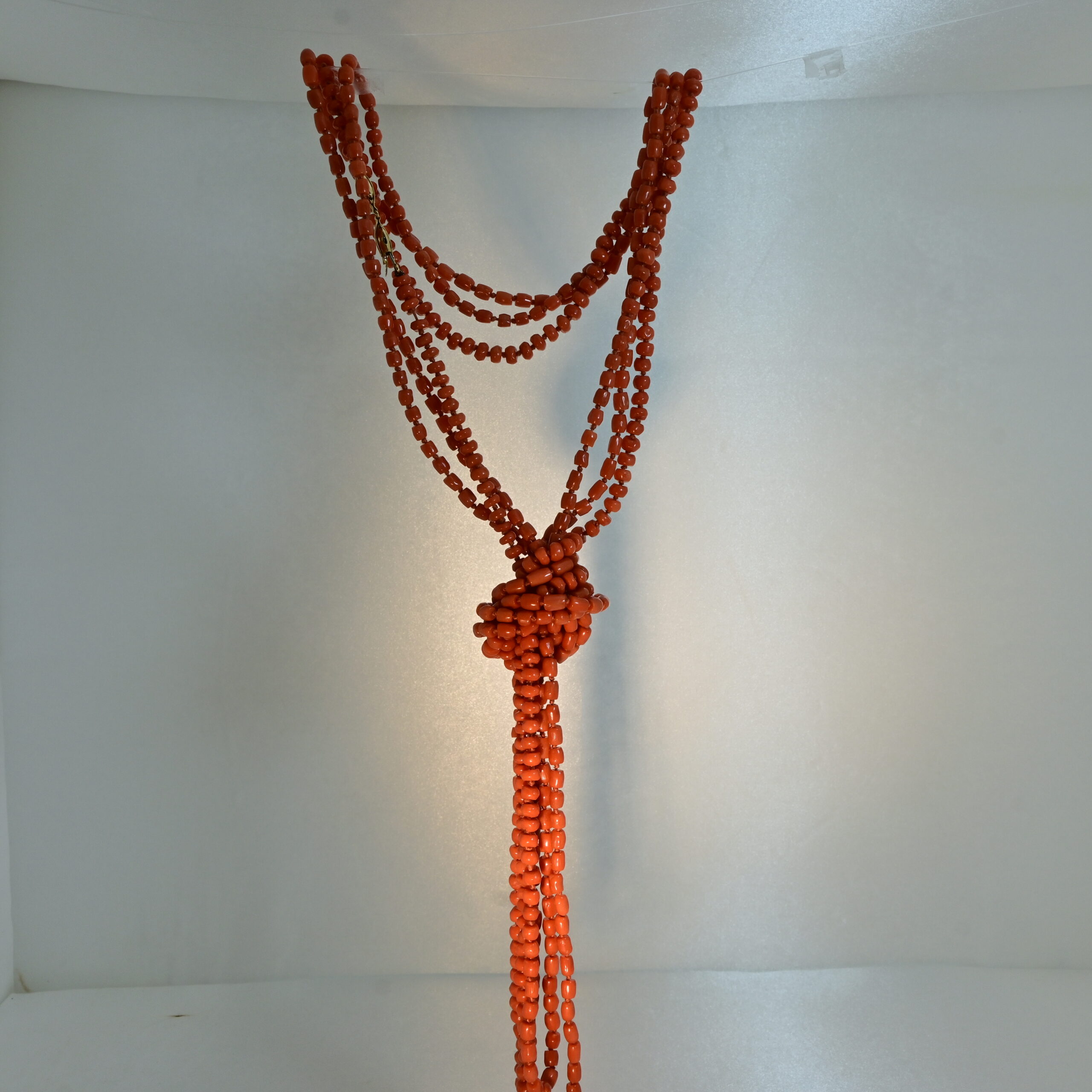 Collana lunga di Corallo