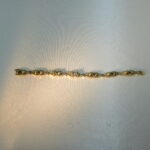 Bracciale a intaglio con diamante centrale